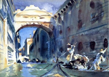 Puente de los Suspiros John Singer Sargent Pinturas al óleo
